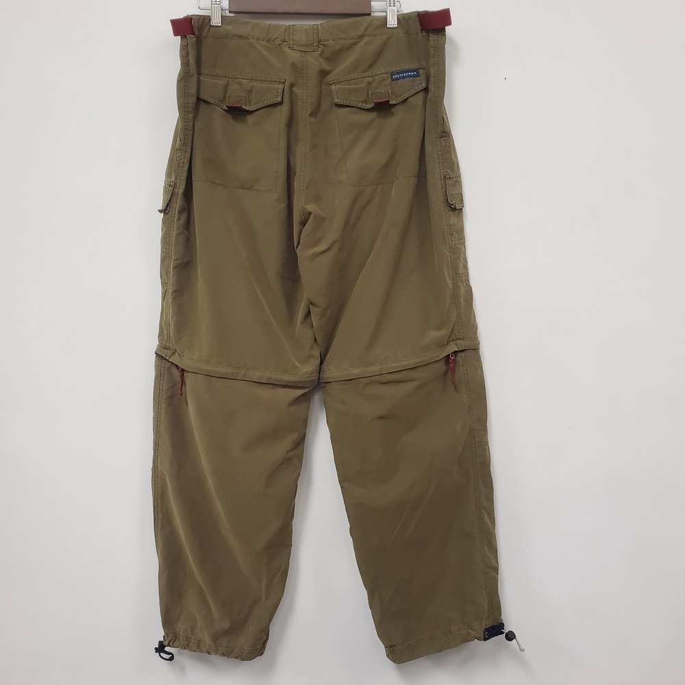 Abercrombie & Fitch Mens Vintage Y2K Paratrooper Pants Size L Military Cargo - Picture 3 of 14